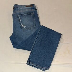 Articles Of Society Distressed Blue Skinny Jeans